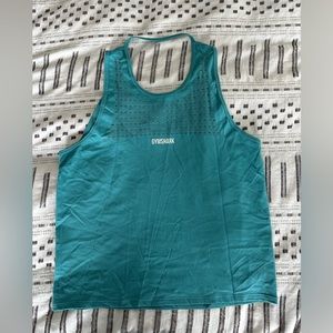 Gymshark turquoise tank L